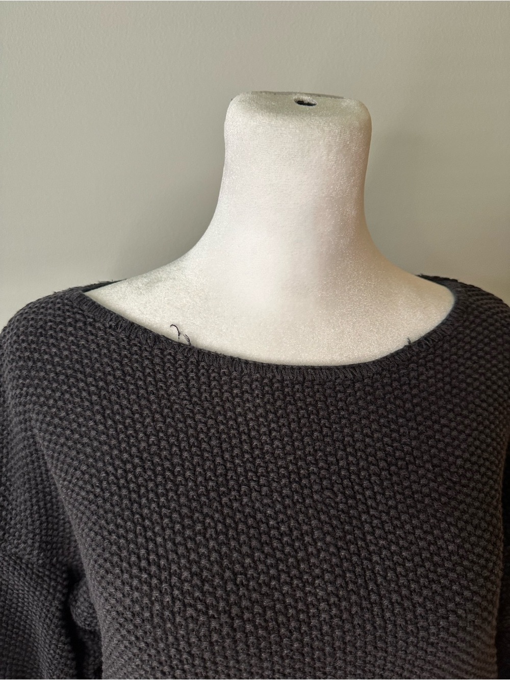 Dolls Alt Cozy Knit Women’s Sweater/Classic Pullover- Black - Picture 3 of 4